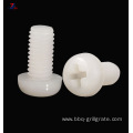 M8 M10 white nylon plastic machine screw